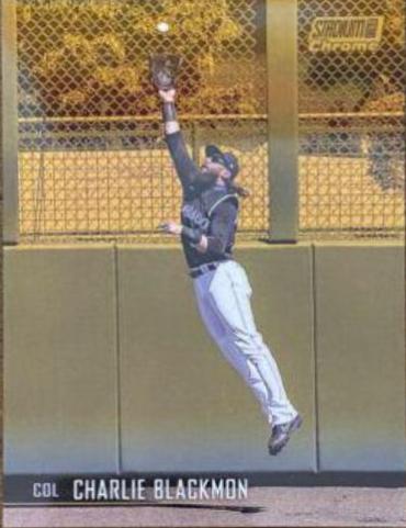 Charlie Blackmon [Gold Refractor] #298