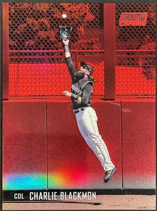 Charlie Blackmon [Red Refractor] #298