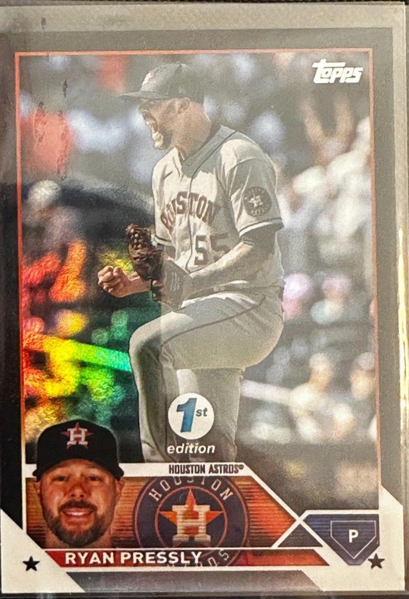 Ryan Pressly [1st Edition Black] #228
