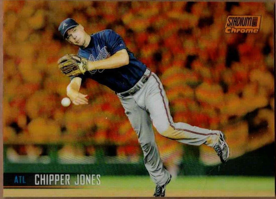 Chipper Jones [Orange Refractor] #268