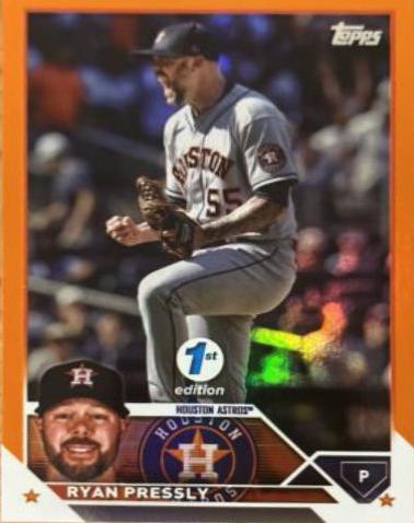 Ryan Pressly [1st Edition Orange] #228