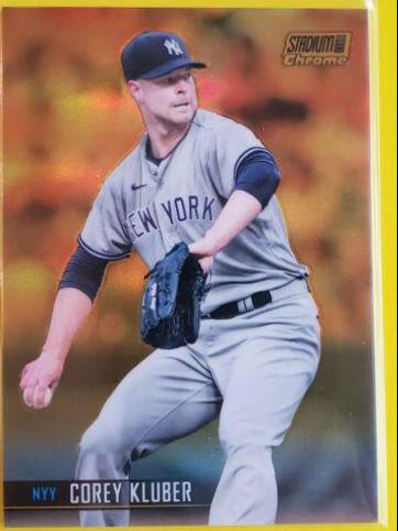 Corey Kluber [Gold Refractor] #6