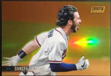Dansby Swanson [Gold Refractor] #207