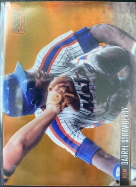 Darryl Strawberry [Orange Refractor] #393