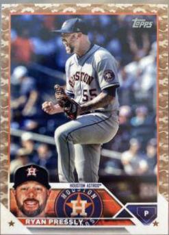 Ryan Pressly [Memorial Day Camo] #228