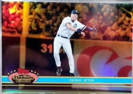 Derek Jeter [Gold Refractor] #76