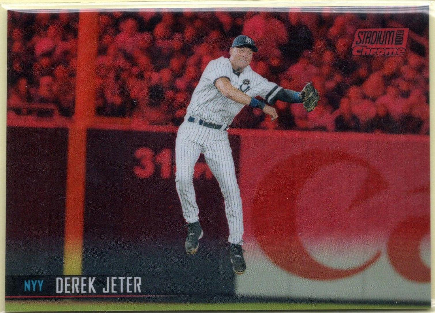 Derek Jeter [Red Refractor] #76
