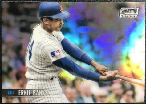 Ernie Banks [Refractor] #145