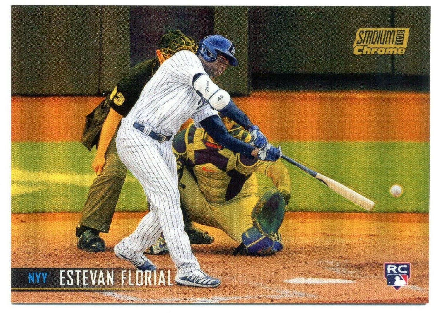 Estevan Florial [Gold Refractor] #199