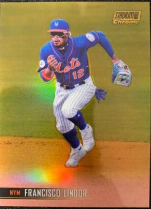 Francisco Lindor [Gold Refractor] #78