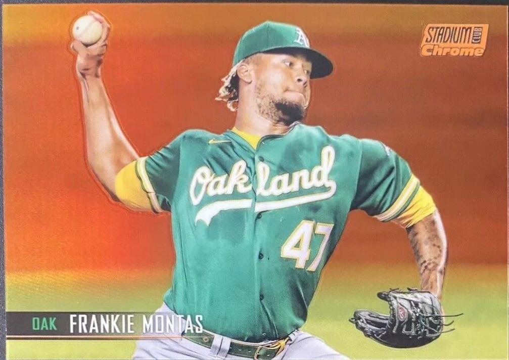 Frankie Montas [Orange Refractor] #106