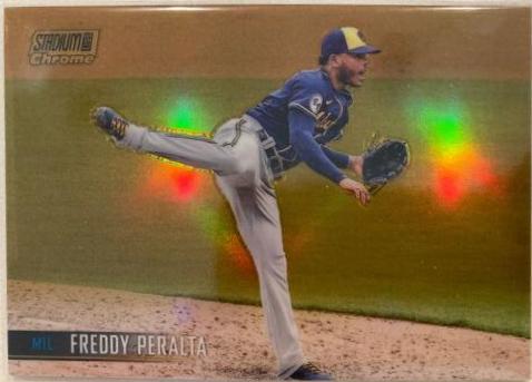 Freddy Peralta [Gold Refractor] #384