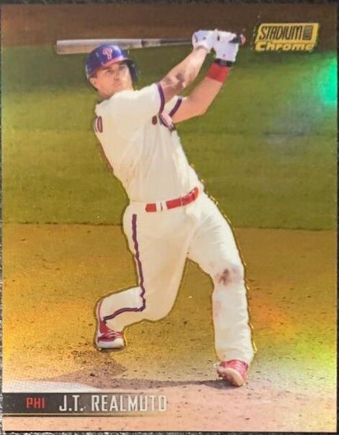 J. T. Realmuto [Gold Refractor] #219
