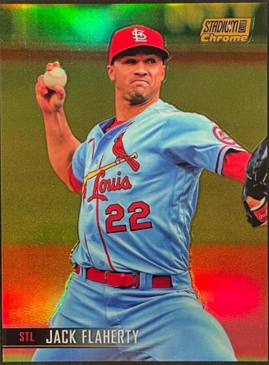 Jack Flaherty [Gold Refractor] #42