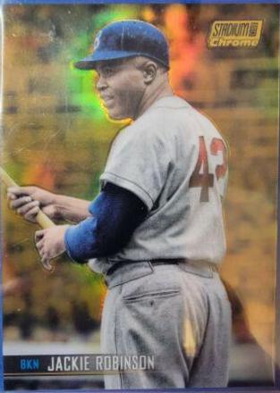 Jackie Robinson [Gold Refractor] #184