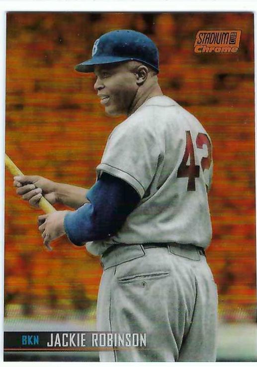 Jackie Robinson [Orange Refractor] #184