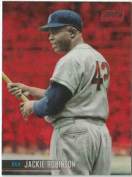 Jackie Robinson [Red Refractor] #184
