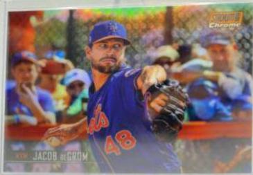 Jacob deGrom [Orange Refractor] #167