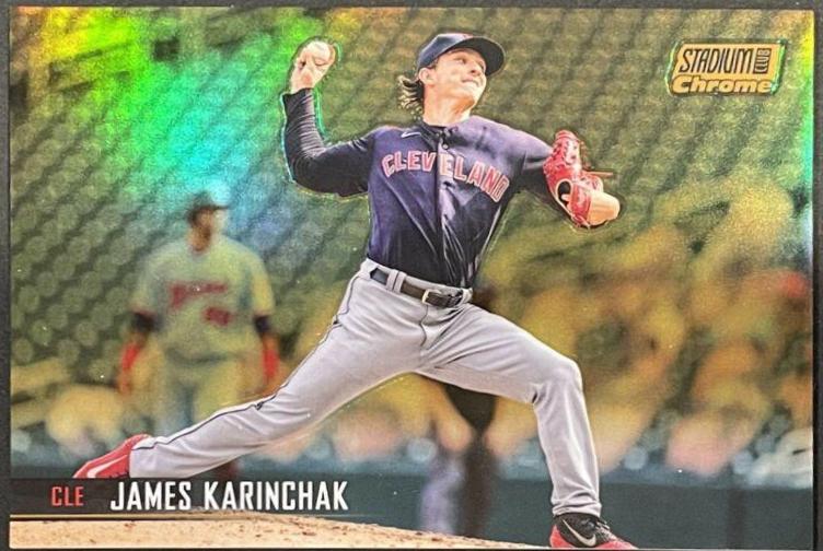 James Karinchak [Gold Refractor] #28