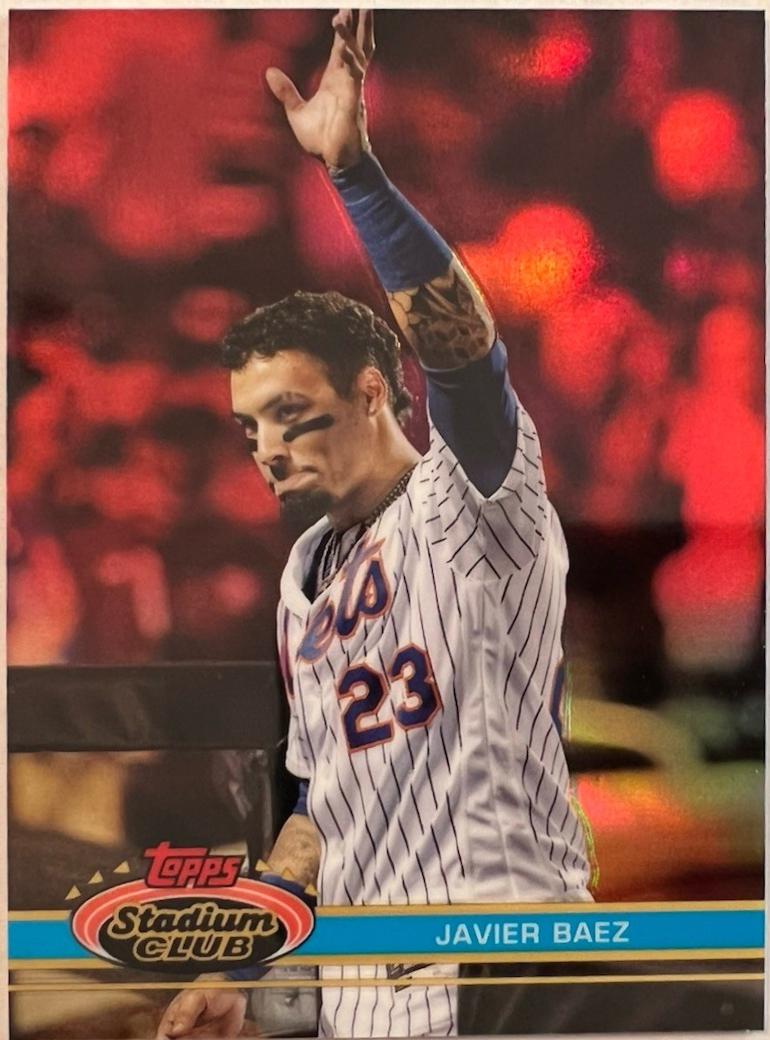 Javier Baez [1991 Variation Red] #74