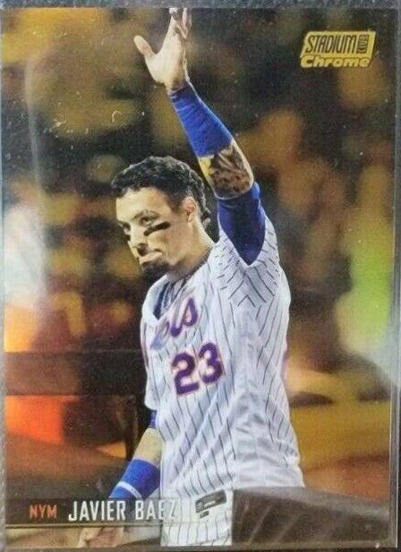 Javier Baez [Gold Refractor] #74