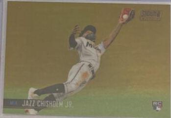 Jazz Chisholm Jr. [Gold Refractor] #47