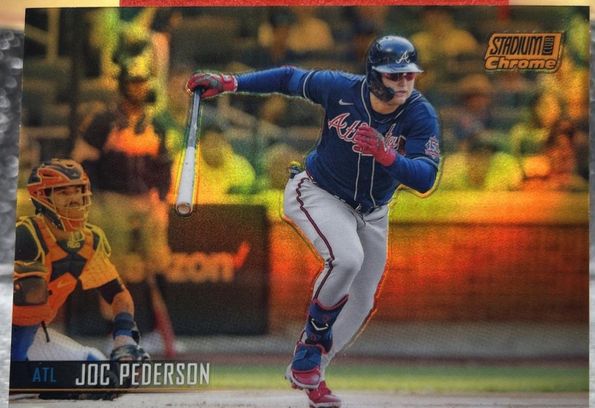 Joc Pederson [Orange Refractor] #183