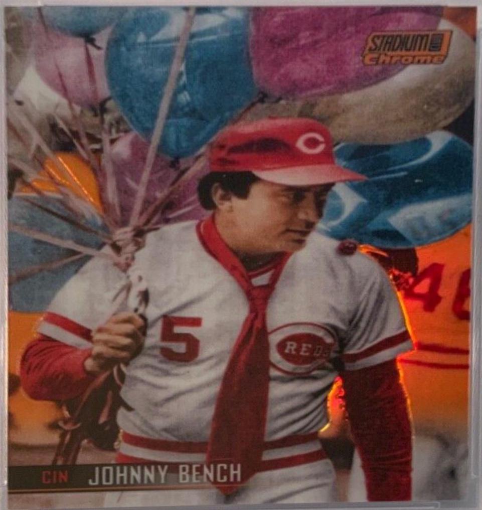 Johnny Bench [Orange Refractor] #197
