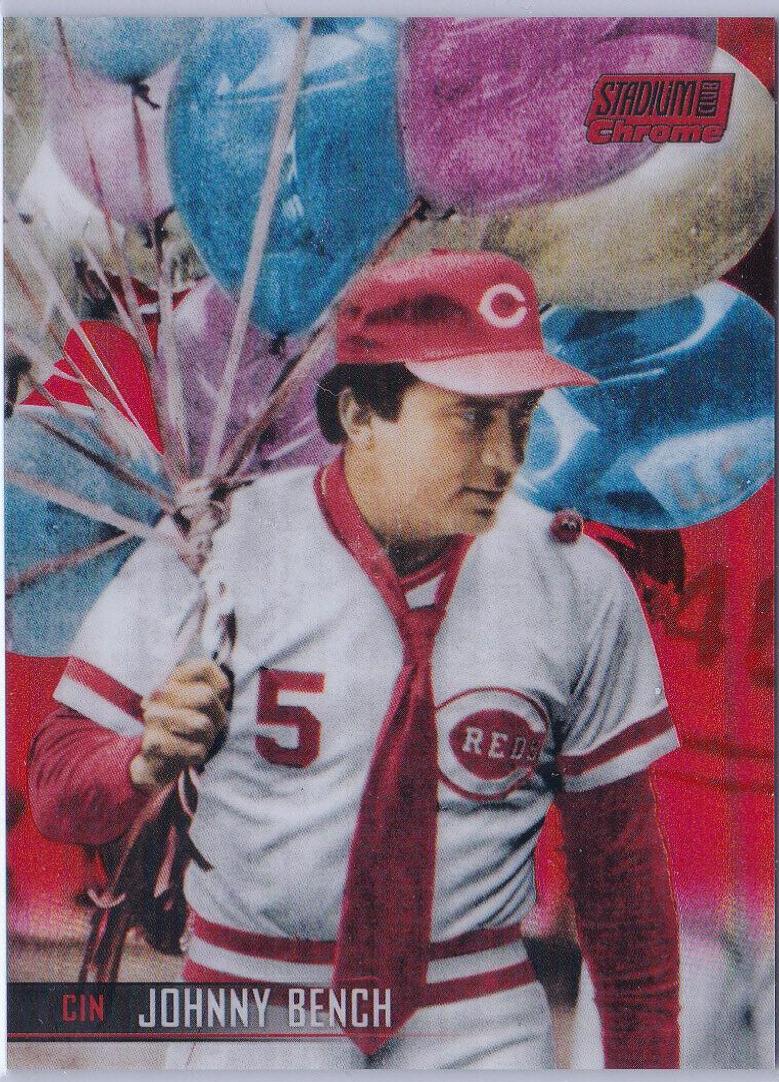 Johnny Bench [Red Refractor] #197