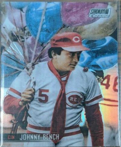 Johnny Bench [Refractor] #197