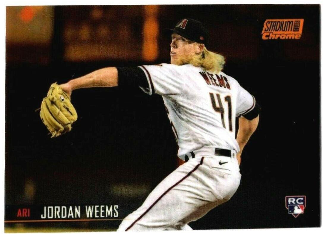 Jordan Weems [Orange Refractor] #312