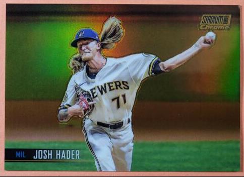 Josh Hader [Gold Refractor] #27