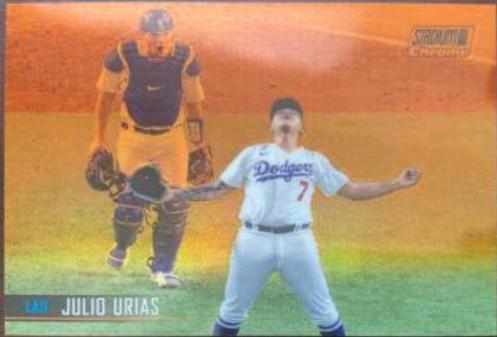 Julio Urias [Orange Refractor] #386