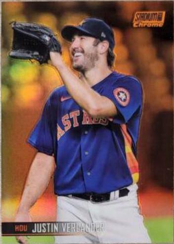 Justin Verlander [Orange Refractor] #85