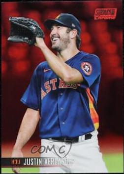 Justin Verlander [Red Refractor] #85