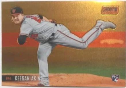 Keegan Akin [Orange Refractor] #79