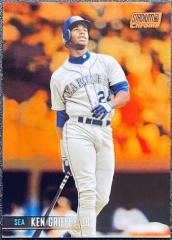 Ken Griffey Jr. [Orange Refractor] #223