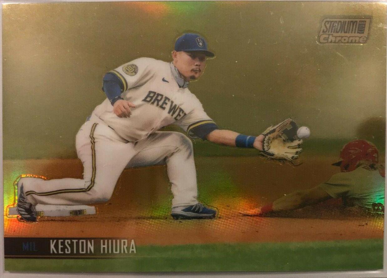 Keston Hiura [Gold Refractor] #201
