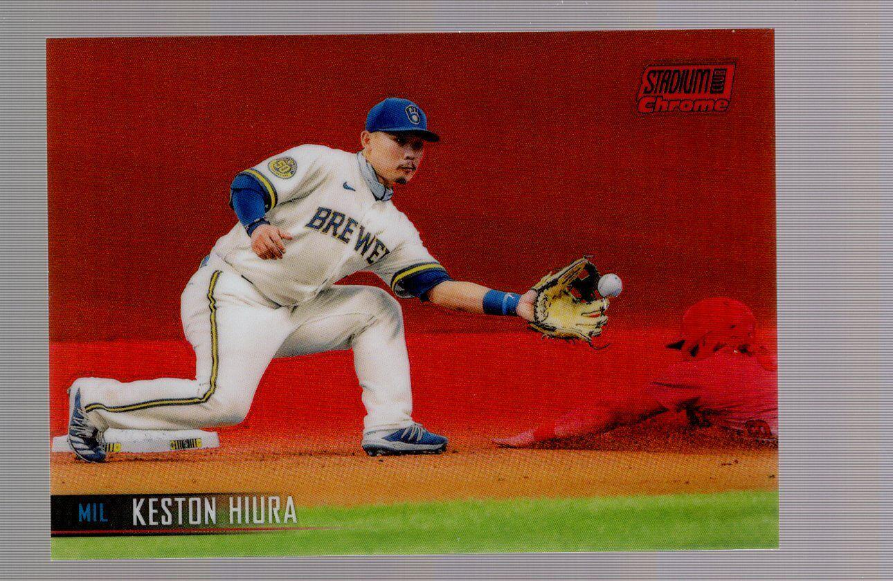 Keston Hiura [Red Refractor] #201