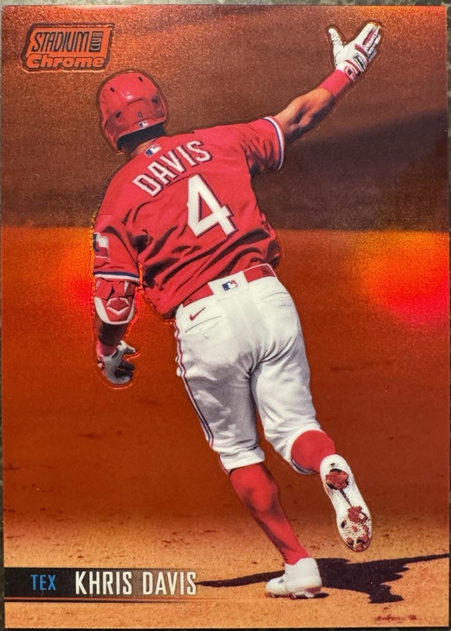 Khris Davis [Red Refractor] #111