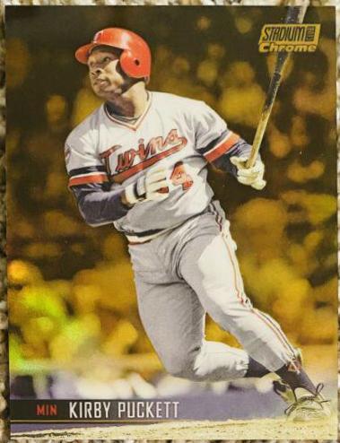 Kirby Puckett [Gold Refractor] #185