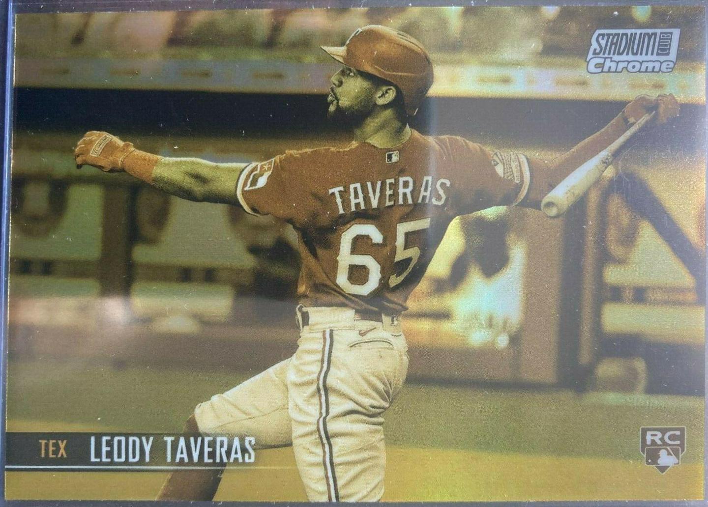 Leody Taveras [Gold Refractor] #290