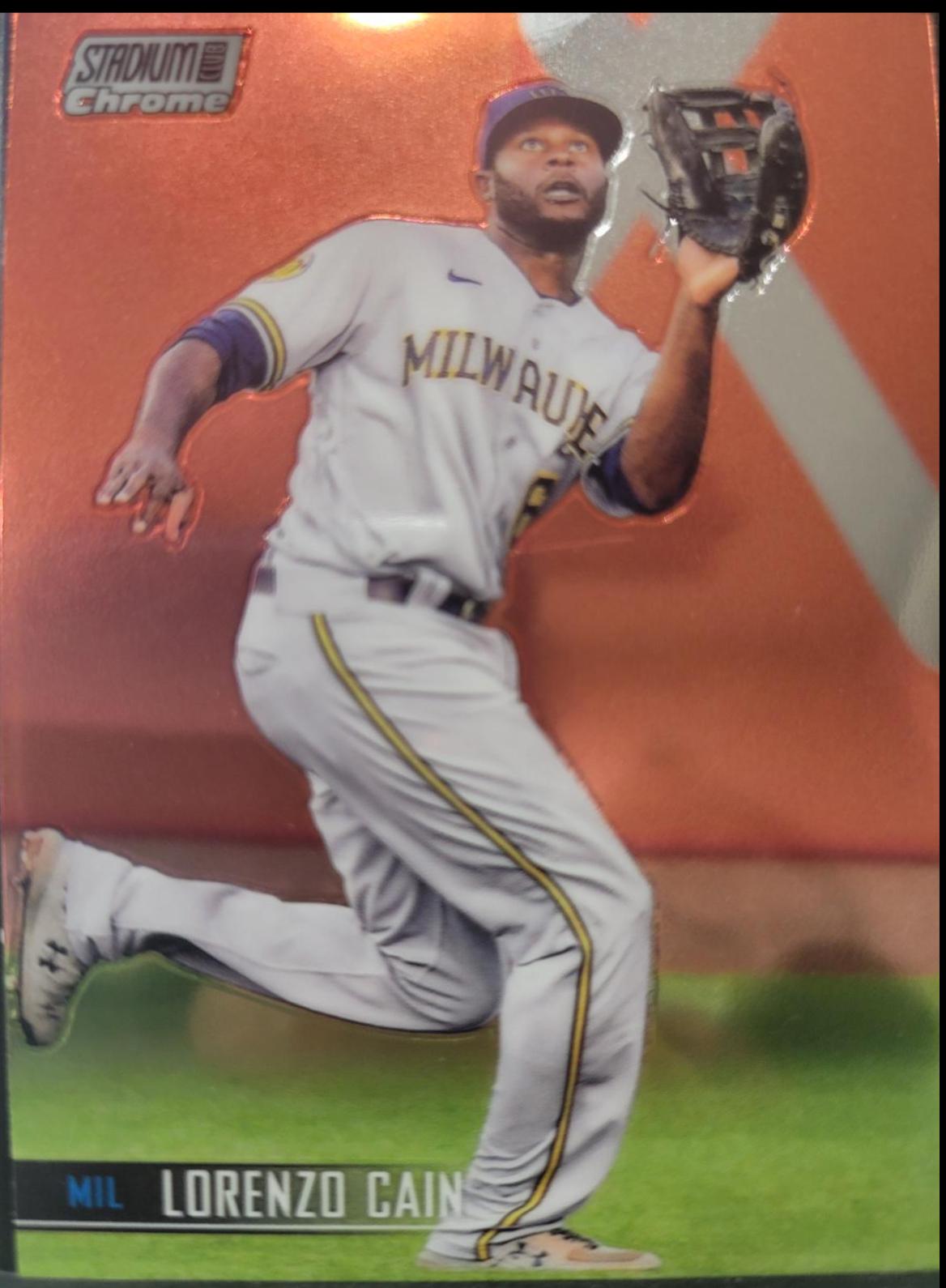 Lorenzo Cain [Orange Refractor] #261
