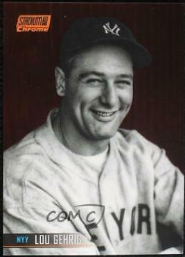 Lou Gehrig [Orange Refractor] #21