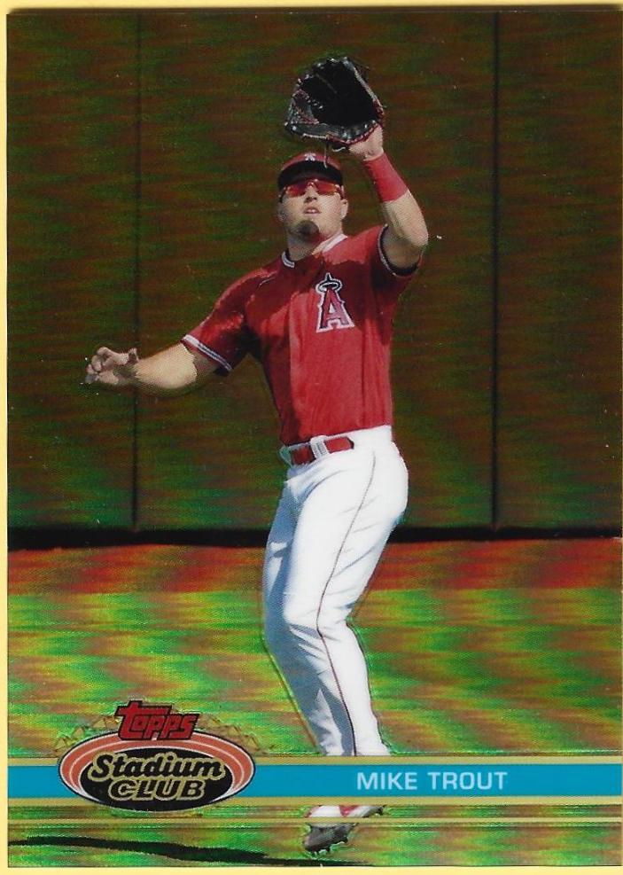Mike Trout [1991 Variation Orange] #200