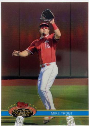 Mike Trout [Red Refractor] #200