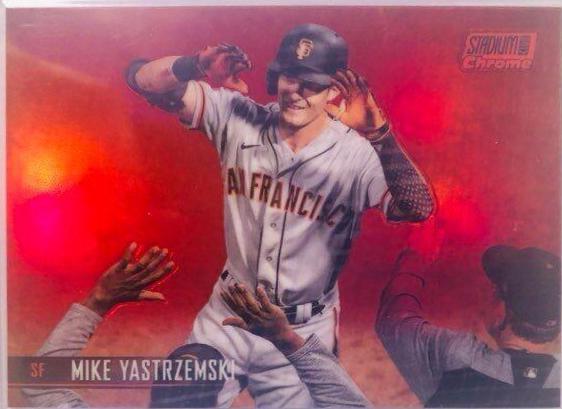 Mike Yastrzemski [Red Refractor] #34