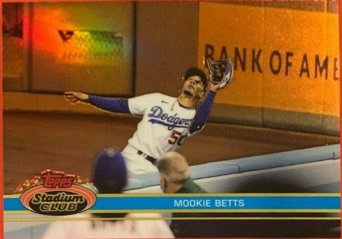 Mookie Betts [1991 Variation Orange] #100