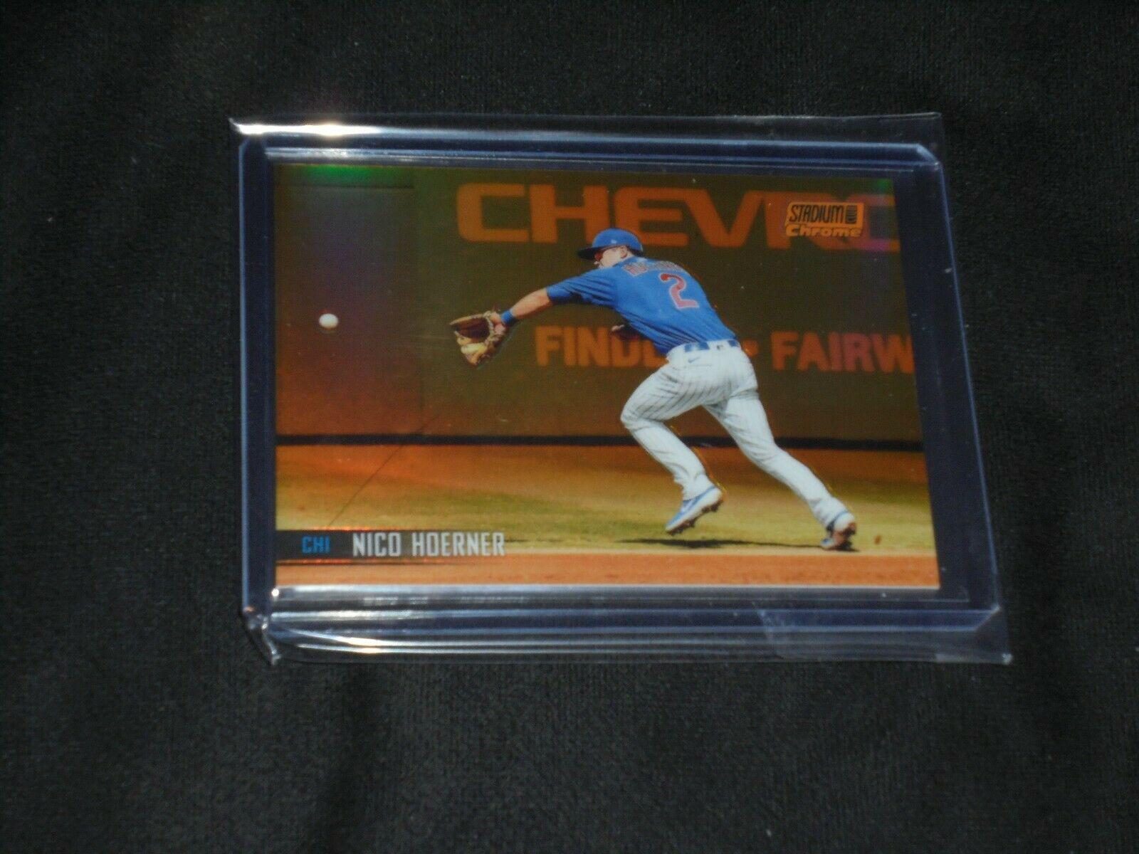 Nico Hoerner [Orange Refractor] #256