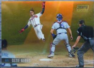 Ozzie Albies [Gold Refractor] #121